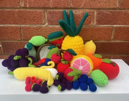 18 Fruits Crochet Patterns