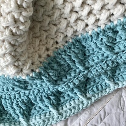 Mountain Top Baby Blanket