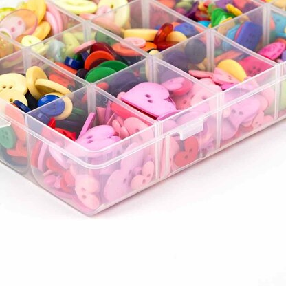 Hemline Plastic Storage Box