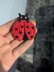 Ladybug Hair pin