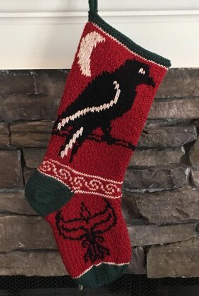 Raven Spirit Stocking