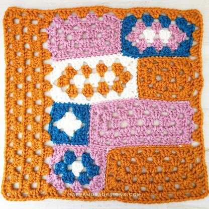 Rectangle Patchwork Square