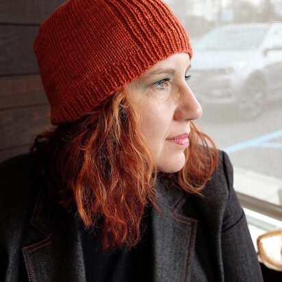 Big Bad Beanie - knitting pattern