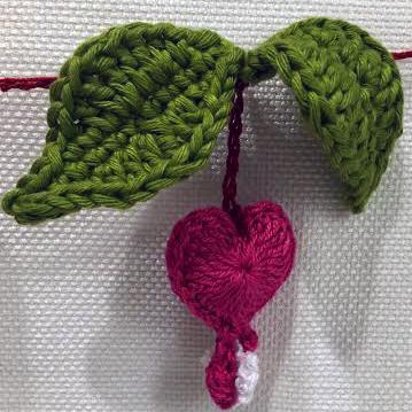 Bleeding Heart Crochet Pattern