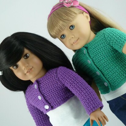 Classic Cardigan Sweater - 18" American Girl Doll