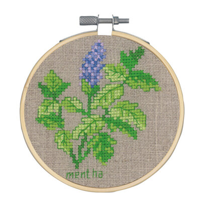 Permin Mint Cross Stitch Kit - 10 Ø