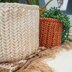 Herringbone Crochet Basket