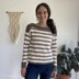 Sock Monkey Stripes Pullover