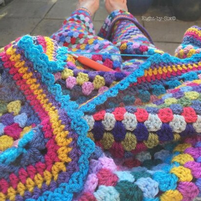 Carnival Granny Stripe Blanket