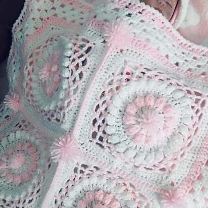 Rosaline baby blanket