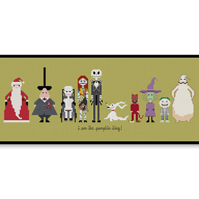 Nightmare Before Christmas - PDF Cross Stitch Pattern