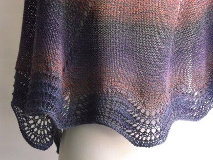 Cascade shawl 36