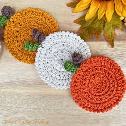 Pumpkin Patch Coasters