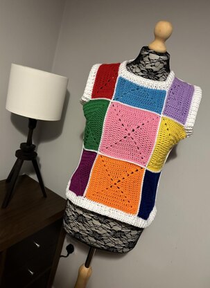 Granny Square Vest