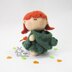 Funny doll frog