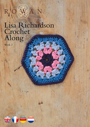 Lisa Richardson Crochet Along Week 2 in Rowan Summerlite 4 Ply