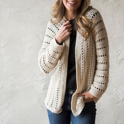 Sporty One-Piece Cardigan