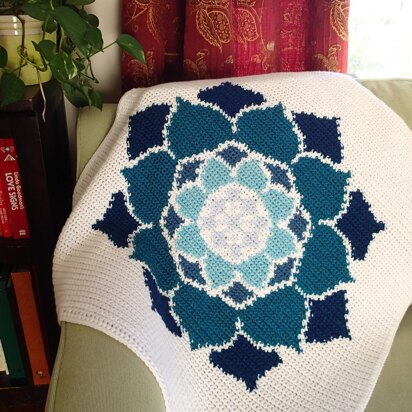 The Lotus Rose Blanket