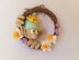 Easter Wreath Garden Gnome