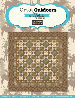 Riley Blake Great Outdoors - Downloadable PDF