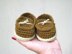 Brown baby boy shoes