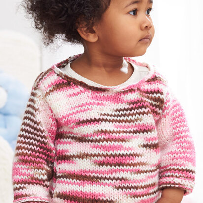 Little Girl Pink Baby Blanket in Caron Simply Soft - Downloadable PDF