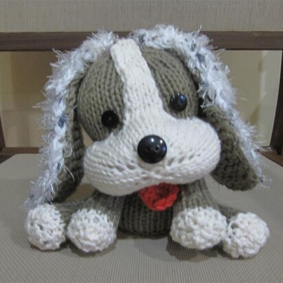 Knitkinz Dog for Your Office - knitting pattern