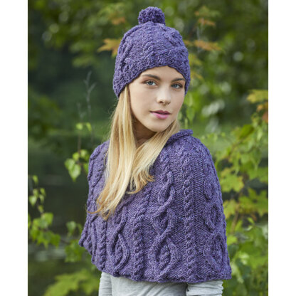 Tahki Yarns Derry Capelet and Hat PDF