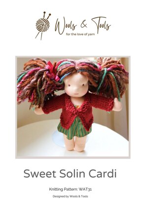 Sweet Solin Doll Cardigan - WAT31