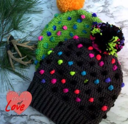 Puff Stitch Hat