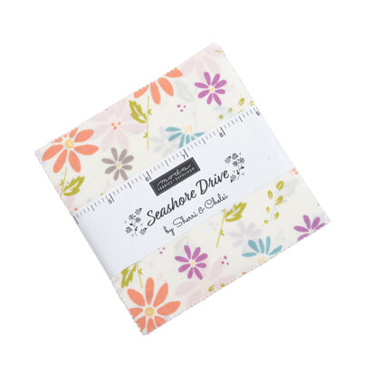 Moda Fabrics Seashore Drive 5" Charm