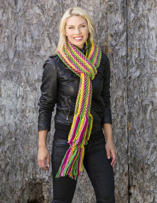 Shaded Garden Scarf in Universal Yarn PDF