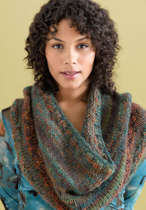 Port Chester Cowl in Lion Brand Amazing - 90582AD