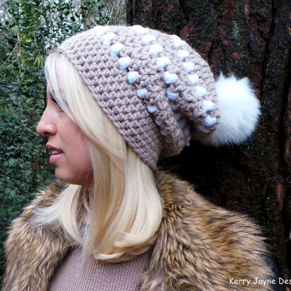 Sky Fall Slouch Beanie