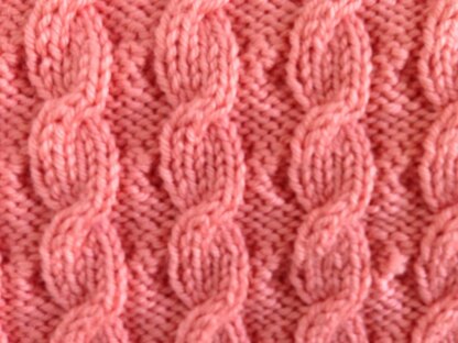 Scarlett's Reversible Cable Baby Blanket