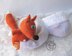 Toy for sleep. Fox for small babies