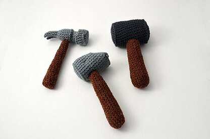 Hammer Crochet Pattern, Hammer Amigurumi Pattern