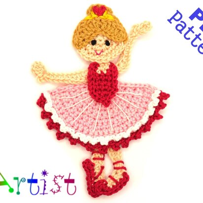 Ballerina 4 Applique