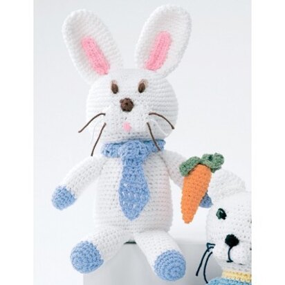 Baby's Bunny Toy in Lily Sugar 'n Cream Solids