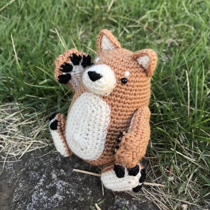 PALMy Shiba amigurumi | 柴犬 あみぐるみ