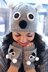 Care to Cuddle? Koala and Owl Animal Hat and Fingerless Mitten Set