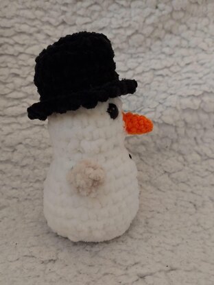 Fluffy Snowman