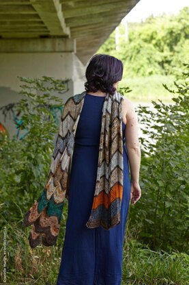 Forest Ferns Shawl