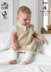 Dress and Short Cardigan in King Cole Comfort Baby DK - 3736