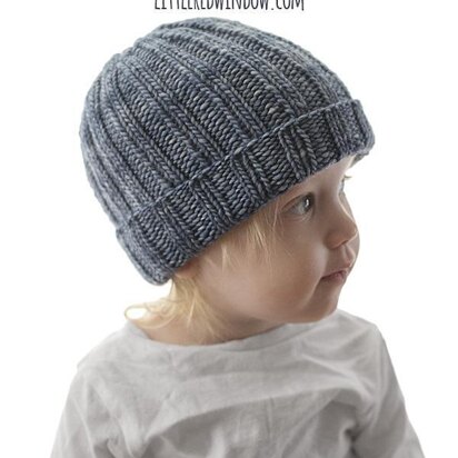 Easy Ribbed Hat