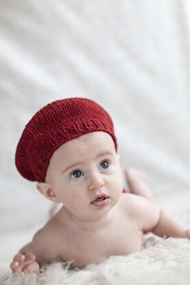 Windmill Beret in Aran