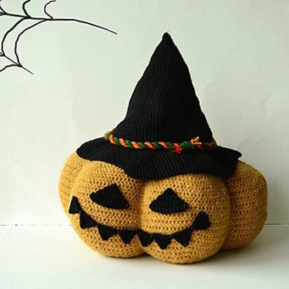 XL Jack O Lantern Crochet Pattern