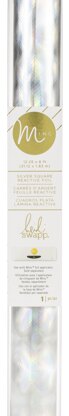 American Crafts Heidi Swapp Minc Reactive Foil 12.25" - Silver Square 6' Roll