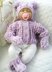 Dolls Clothes Knitting pattern, Bobble Cardigan, Hat and Boots