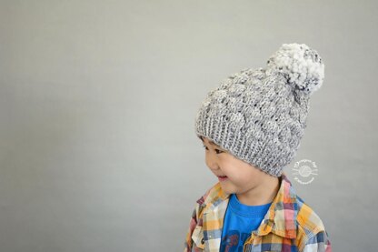 Brady Bobble Slouch Beanie